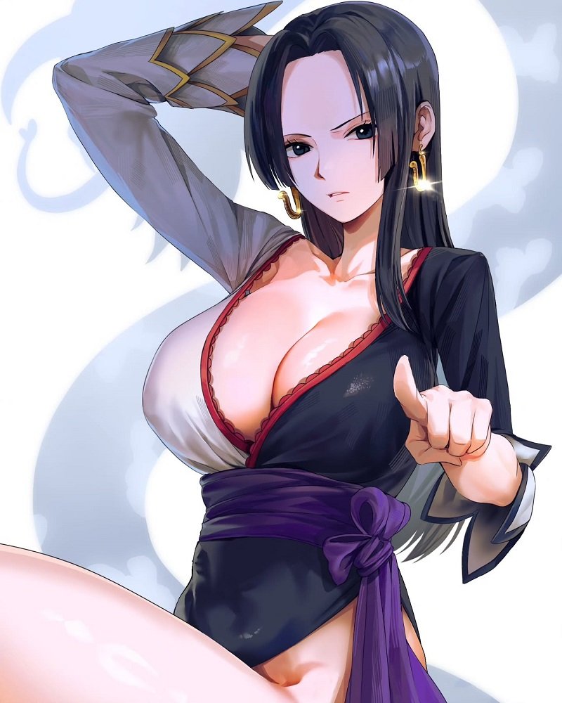 ảnh boa hancock 3d