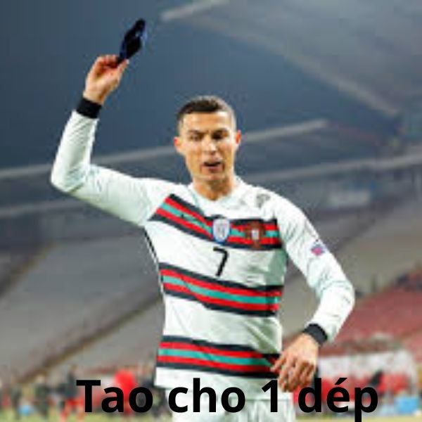 ảnh chế ronaldo bực thế nhỉ