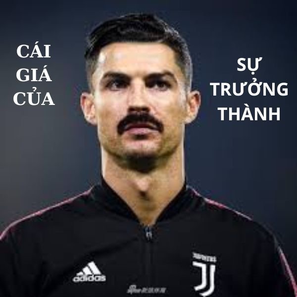 ảnh chế ronaldo già trước tuổi