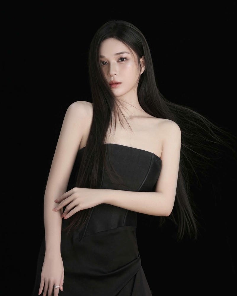 ảnh gái xinh 9x tóc dài