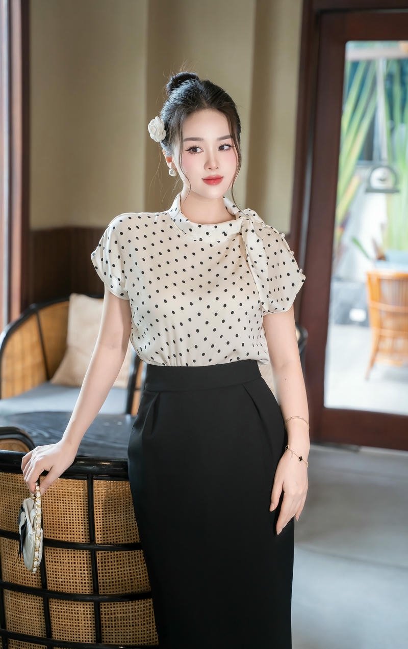ảnh gái xinh công sở đẹp