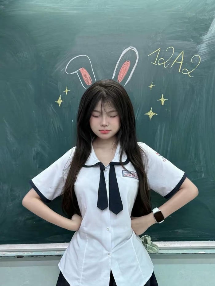 ảnh gái xinh học xinh cute