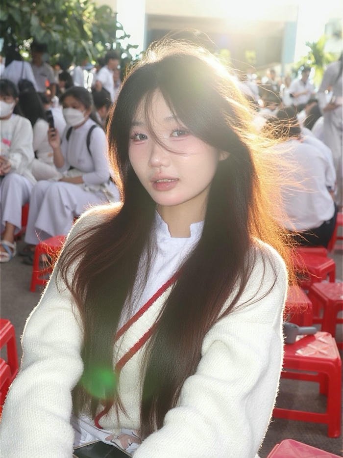 ảnh gái xinh học xinh đáng yêu