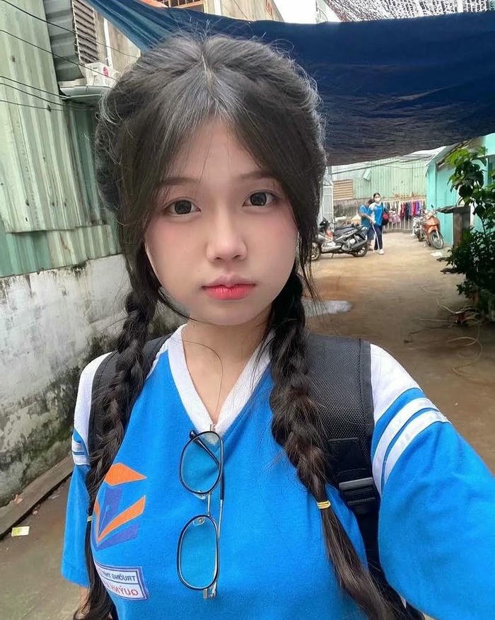 ảnh gái xinh học xinh