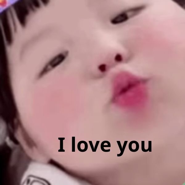 ảnh hôn troll i love you