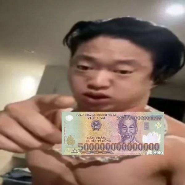 ảnh lì xì troll cho tờ 5 loét