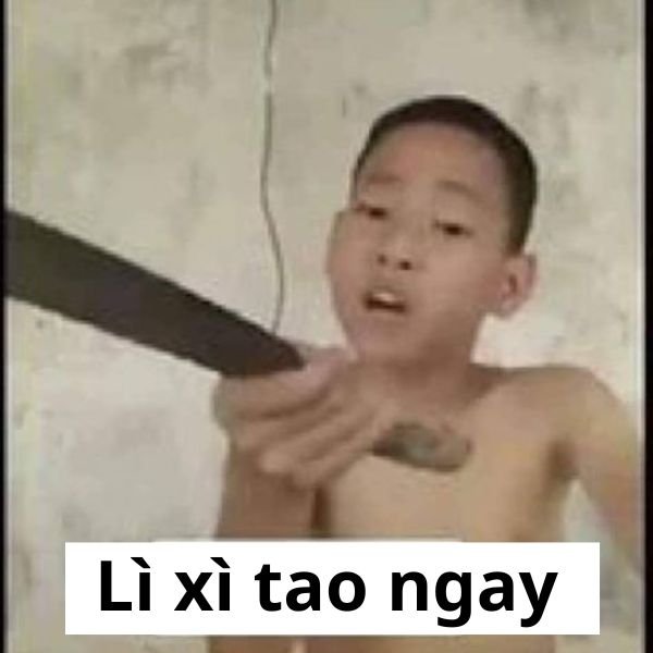 ảnh lì xì troll lì xì tao ngay