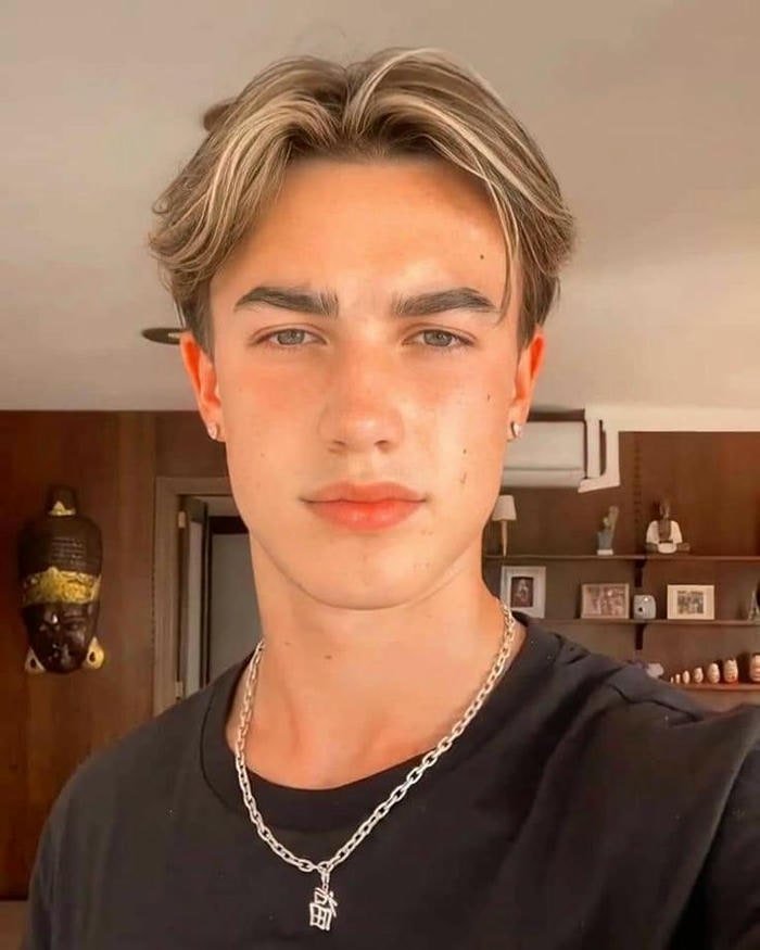 ảnh middle part siêu chất