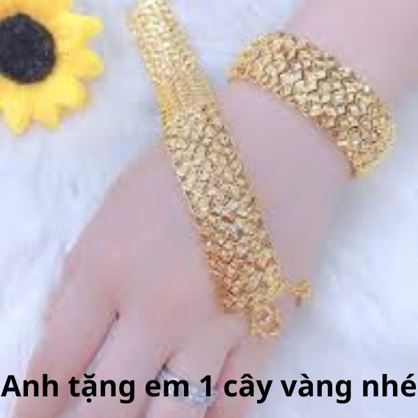 ảnh tặng em 1 cây vàng trol