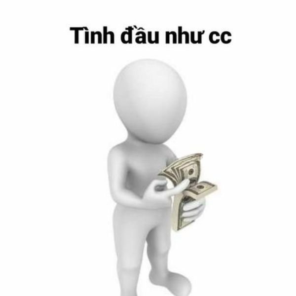 ảnh tay cầm tiền troll tình đầu
