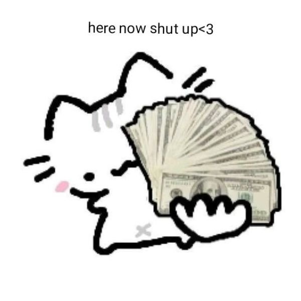 ảnh tay cầm tiền troll xòe