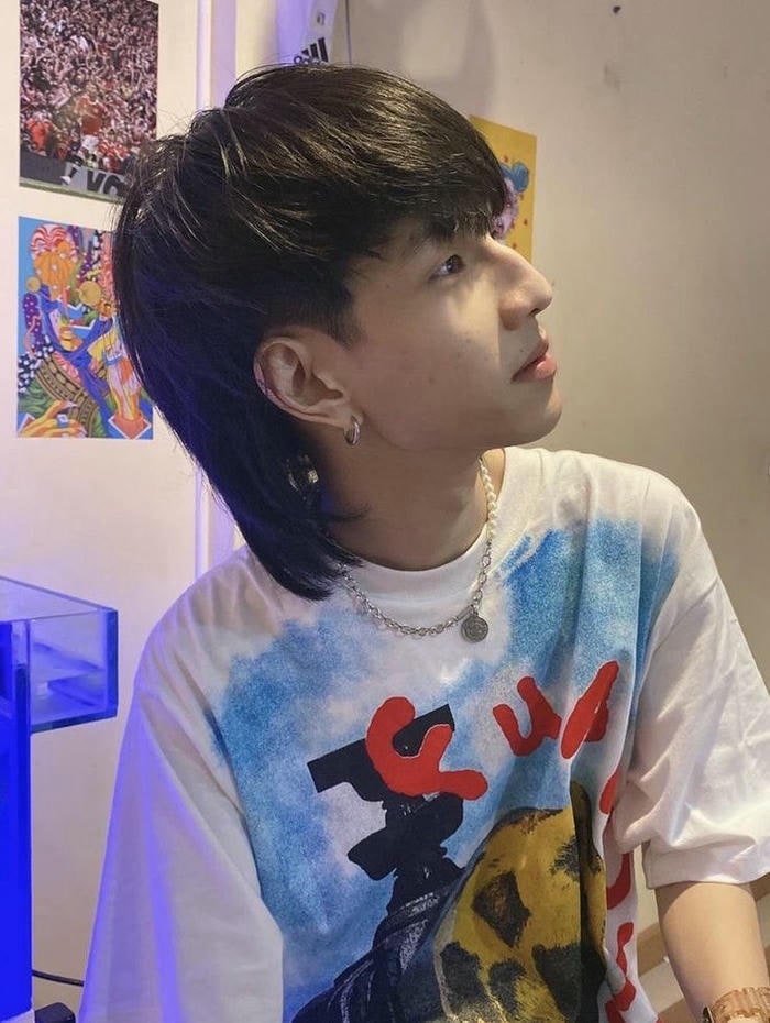 ảnh tóc mullet nam cực chất