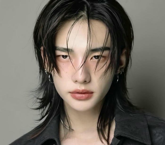 ảnh tóc mullet nam cực đẹp