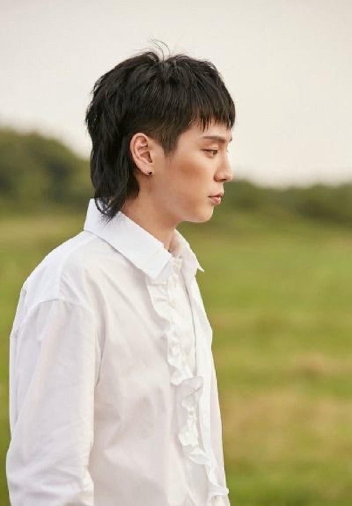 ảnh tóc mullet nam đẹp chất