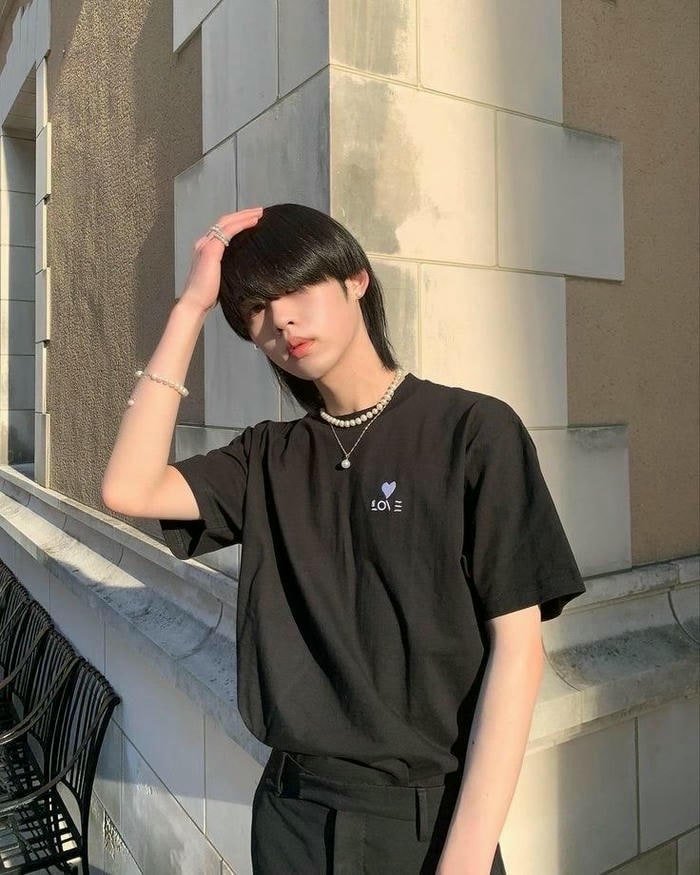 ảnh tóc mullet nam đẹp nhất