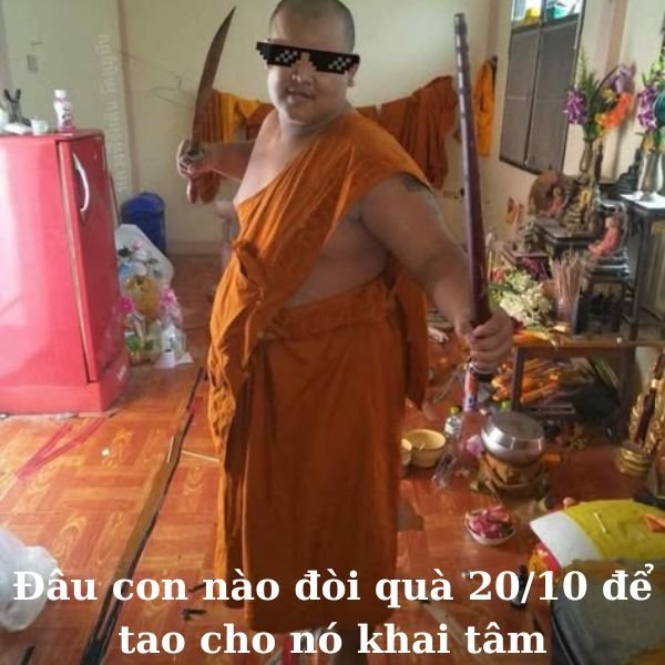 ảnh troll 20.10 sư thầy
