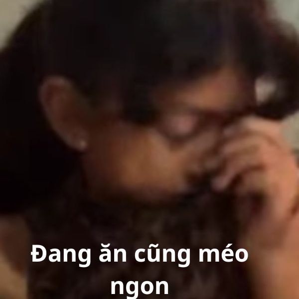 ảnh troll khóc ăn cũng không ngon