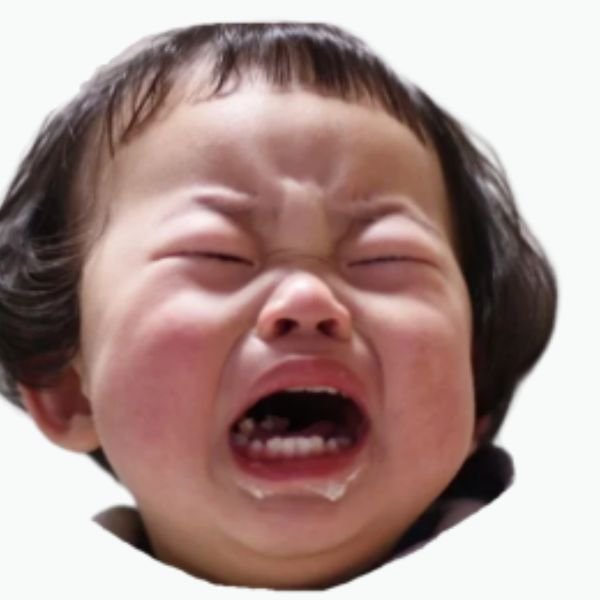 ảnh troll khóc chảy dãi