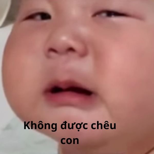 ảnh troll khóc không được chêu