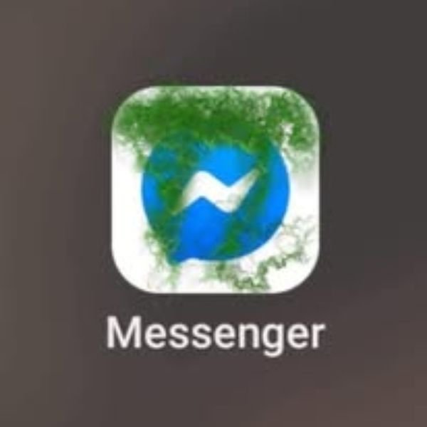 ảnh troll messenger xanh cỏ