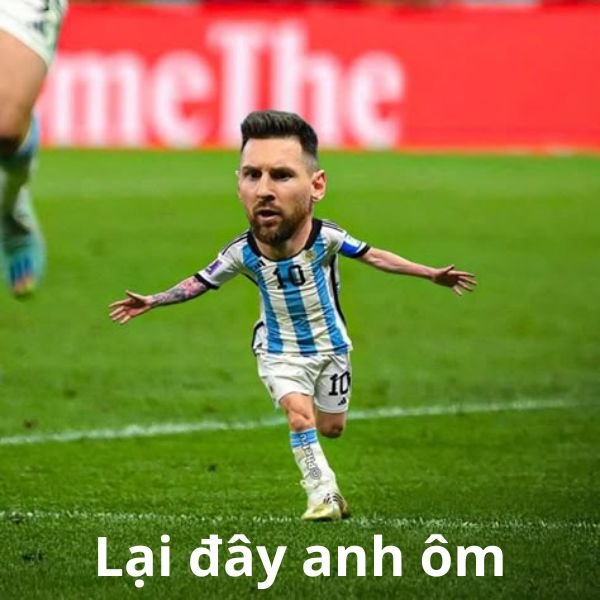 ảnh troll messi chibi