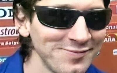 ảnh troll messi đeo kính