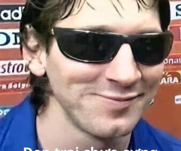 ảnh troll messi đeo kính