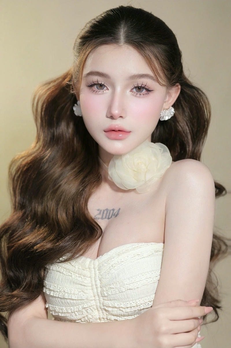 các kiểu tóc đi đám cưới sang trọng