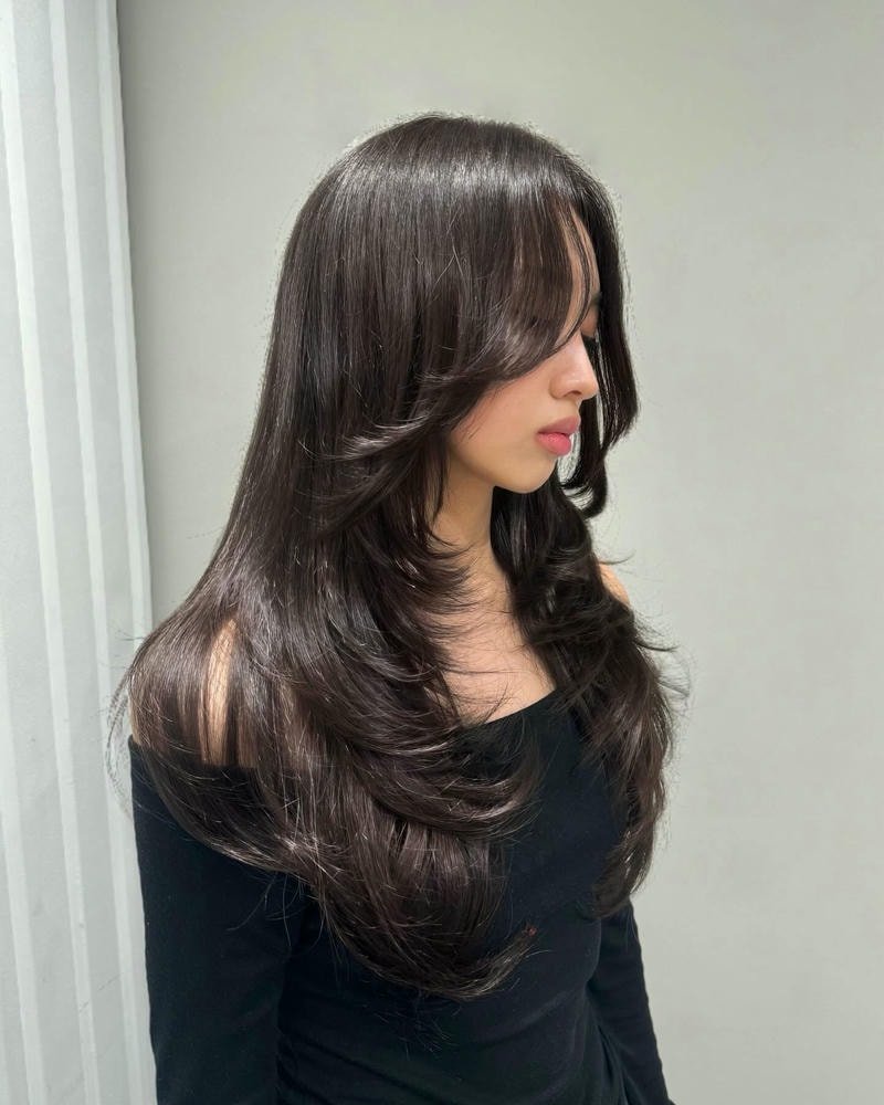 cắt layer dài nữ