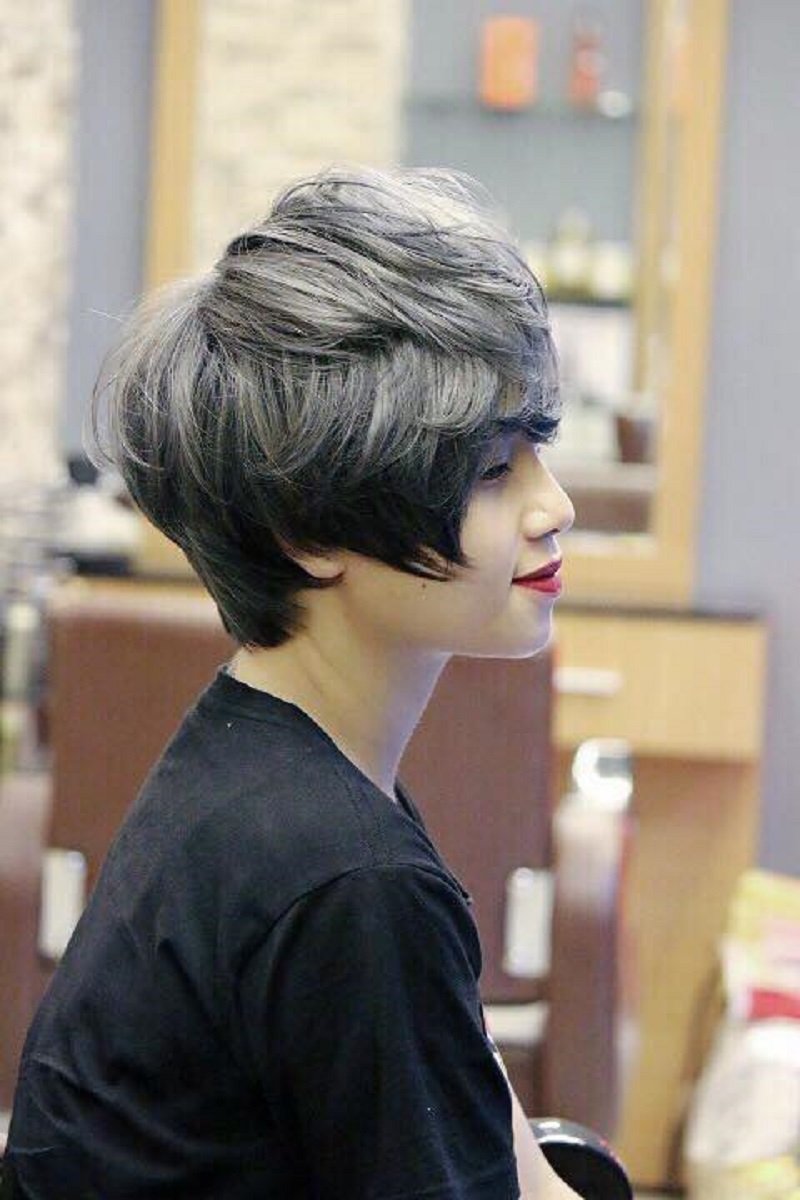 cắt tóc tém nhật