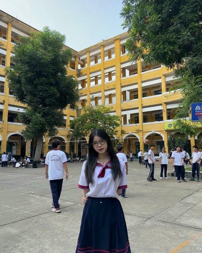 gái xinh học xinh cute