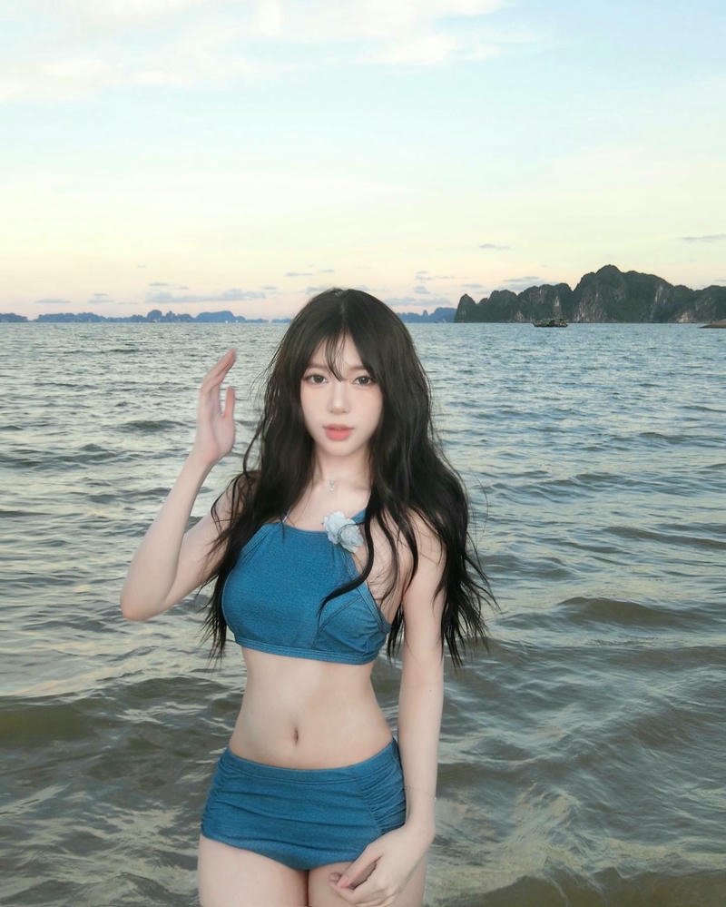 gái xinh mặc quần ngắn