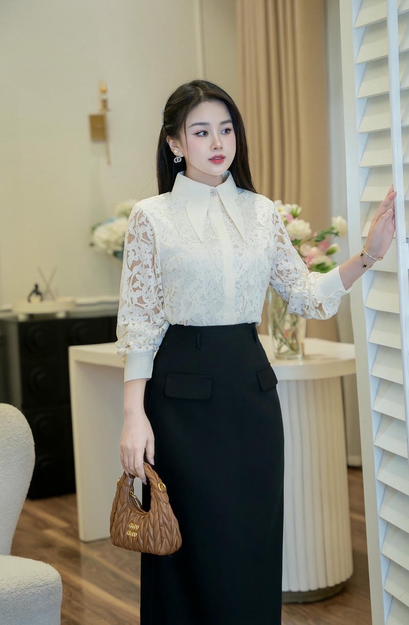 hình ảnh áo công sở đẹp