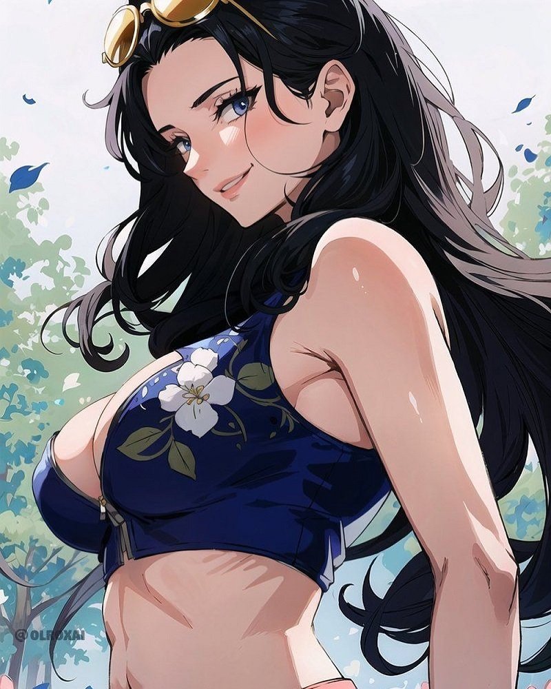 hình ảnh boa hancock 3d