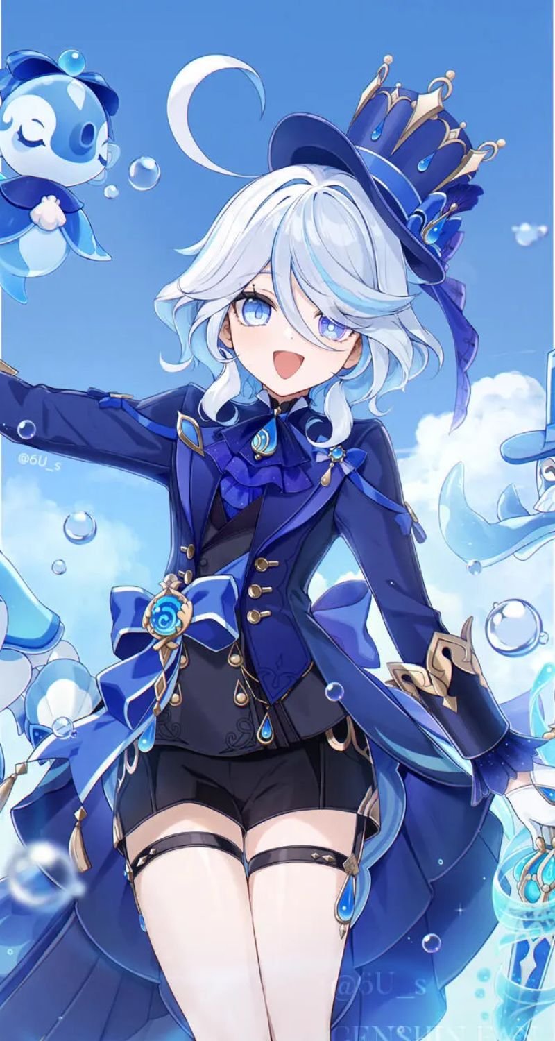 hình ảnh furina cực ngầu