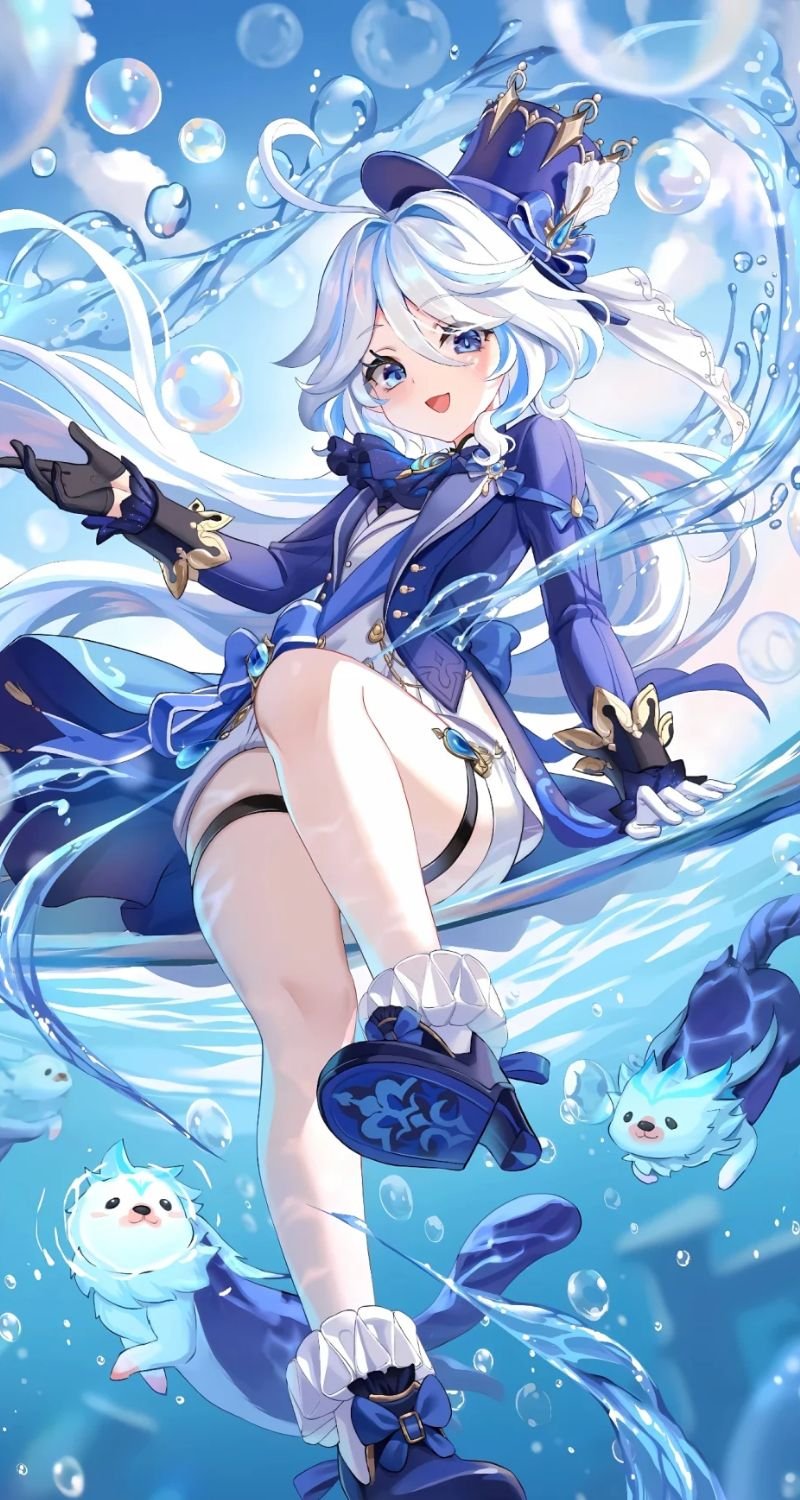 hình ảnh furina cute