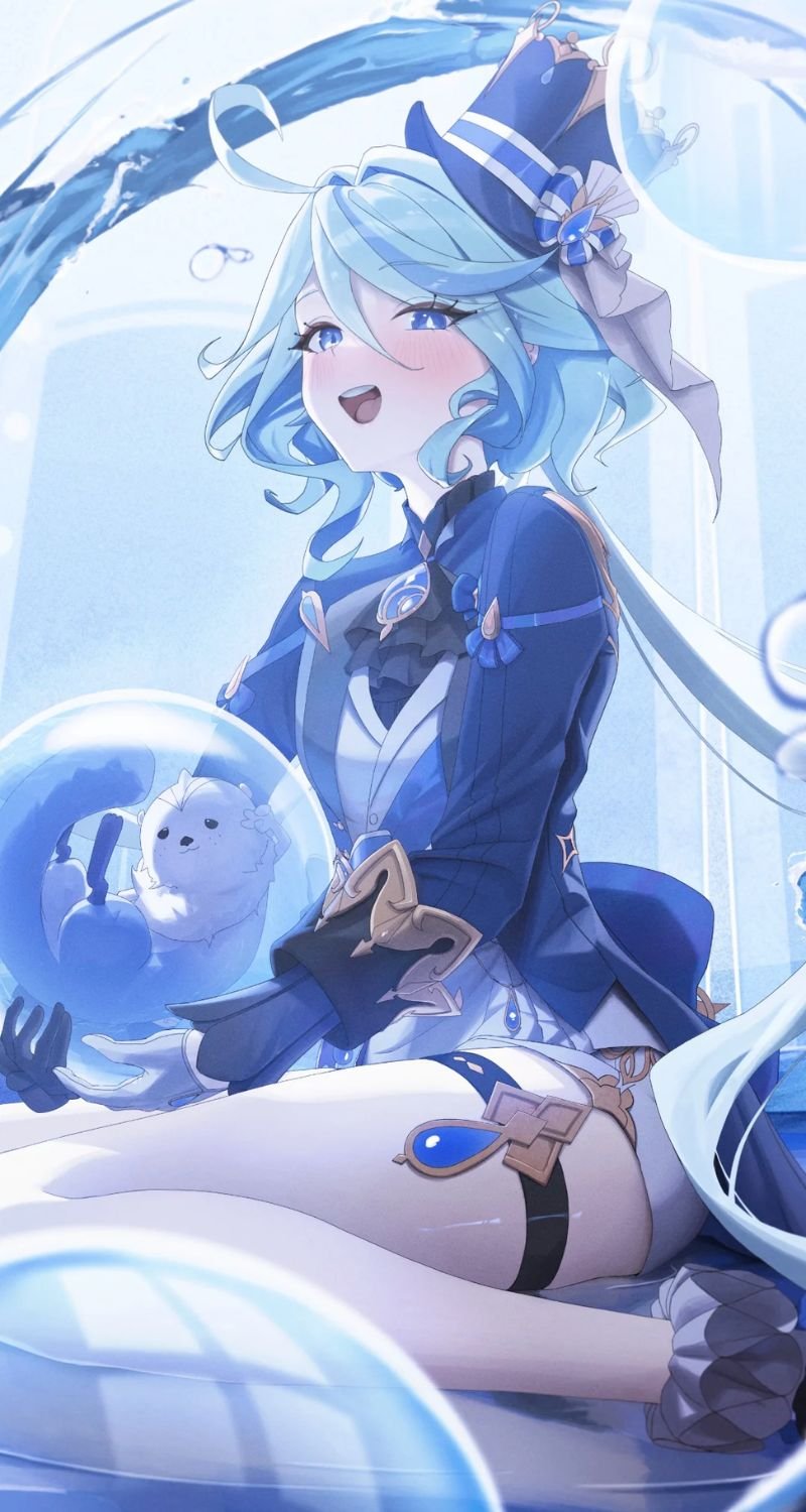 hình ảnh furina đáng yêu