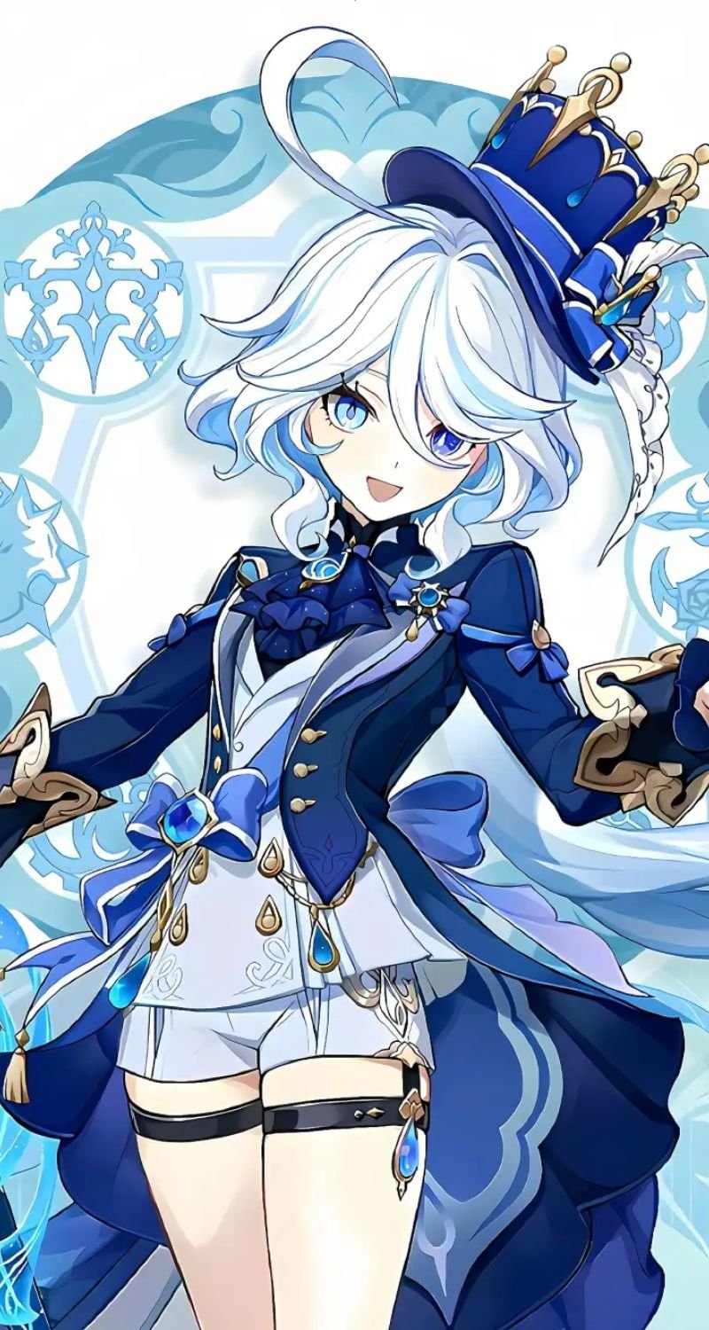 hình ảnh furina dễ thương