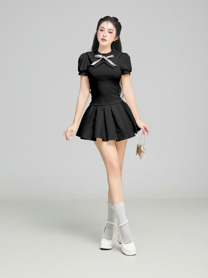 hình ảnh gái xinh mặc váy ngắn