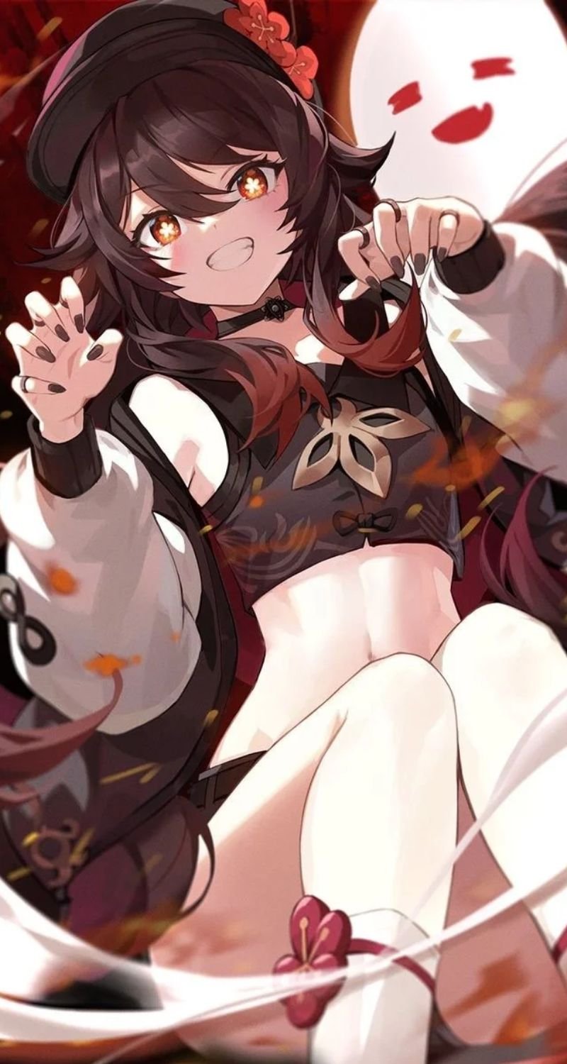 hình ảnh hutao cute