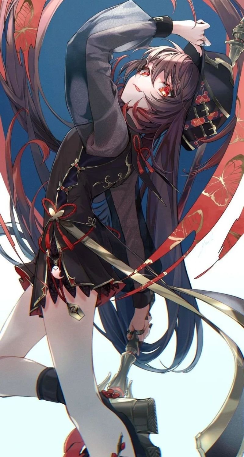 hình ảnh hutao dễ thương