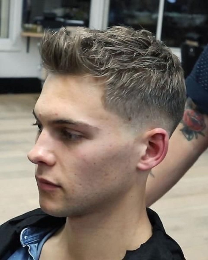 hình ảnh tóc short quiff cực đẹp