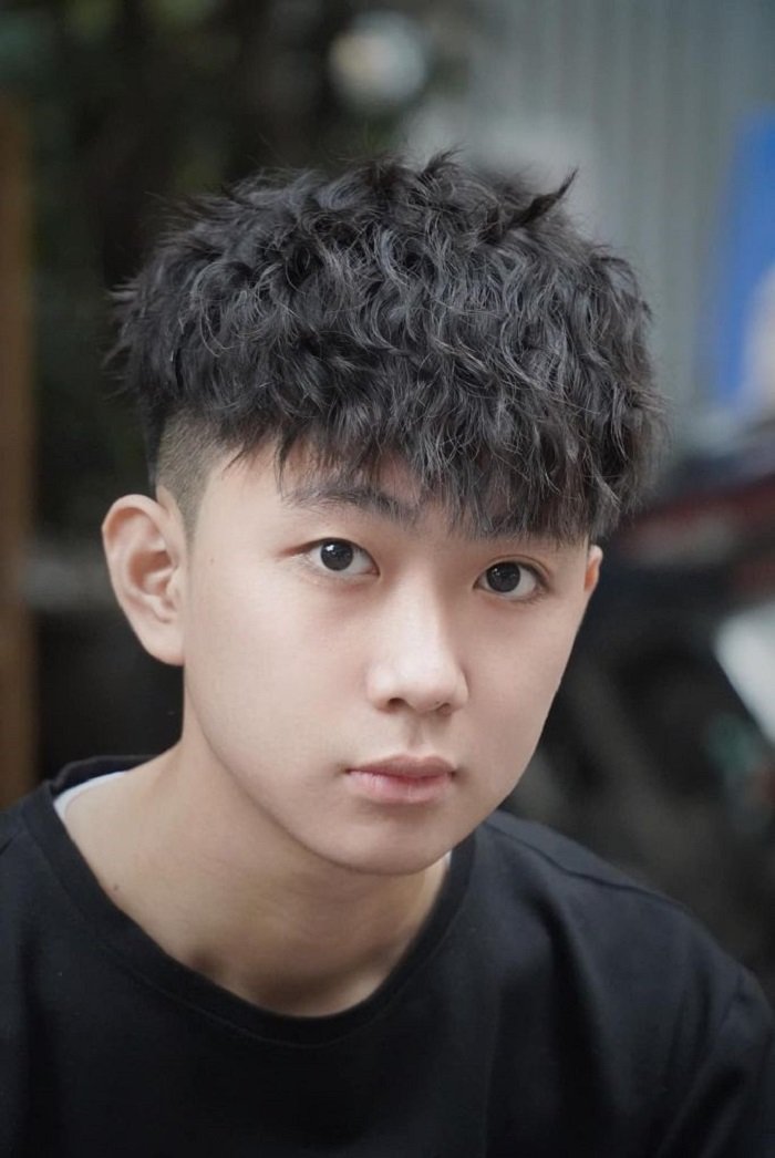 hình ảnh uốn tóc layer nam cực chất