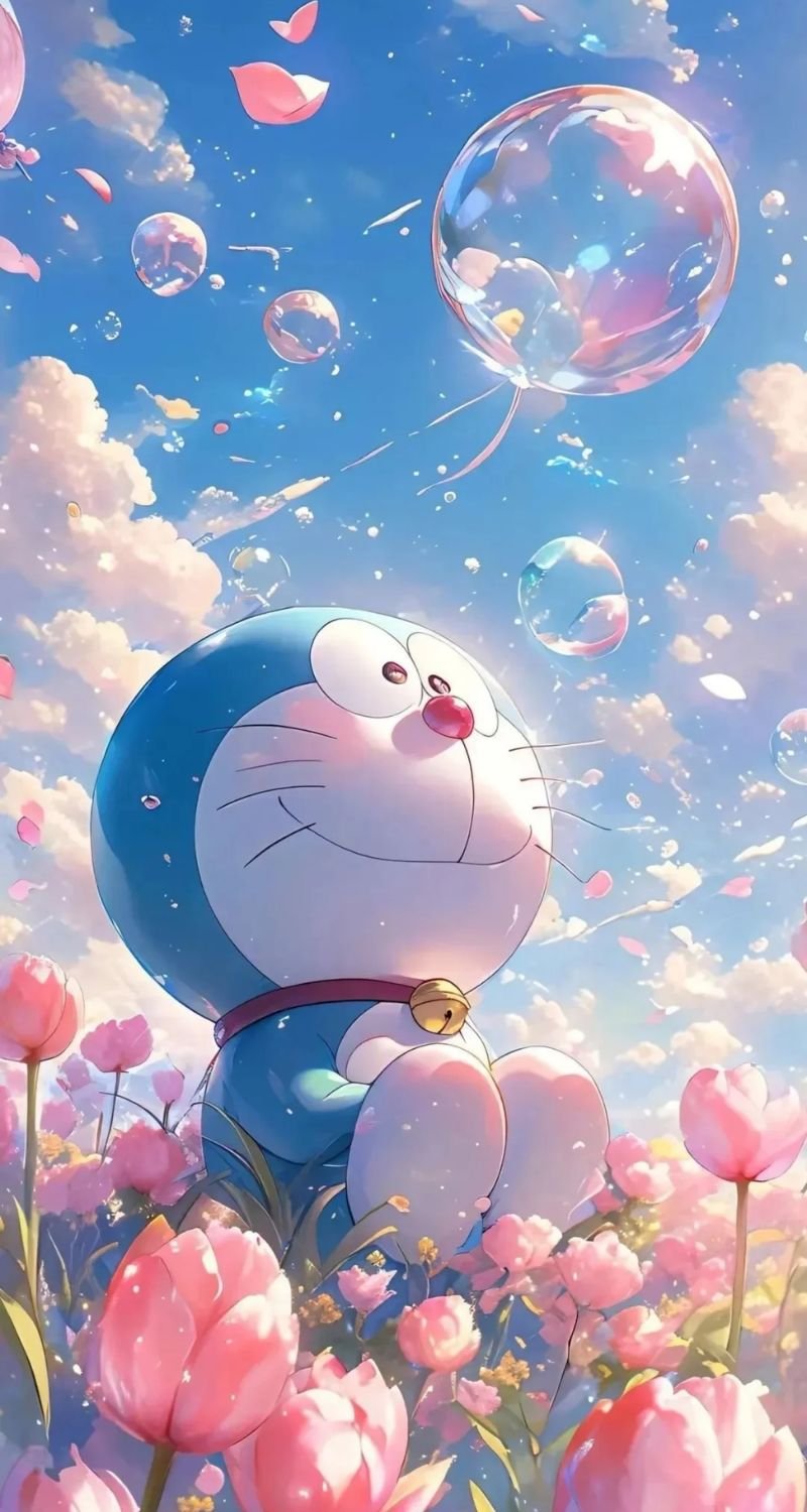 hình nền doraemon 4k