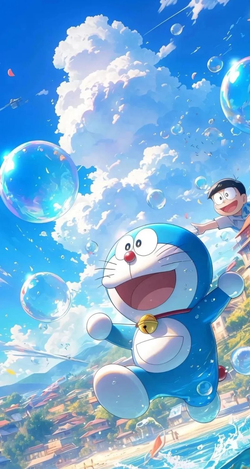 hình nền doraemon cute