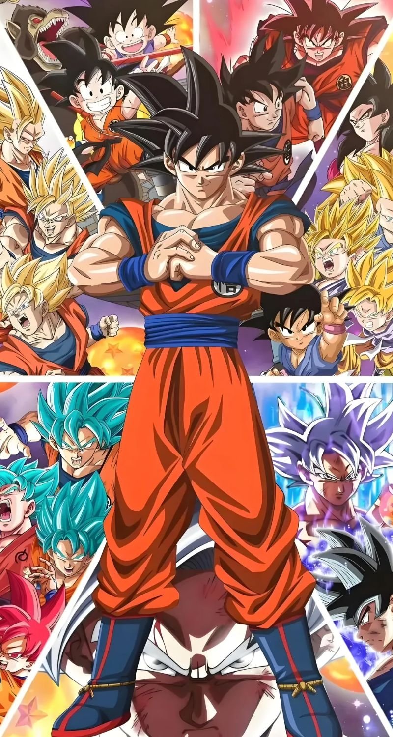 hình nền goku siêu ngầu