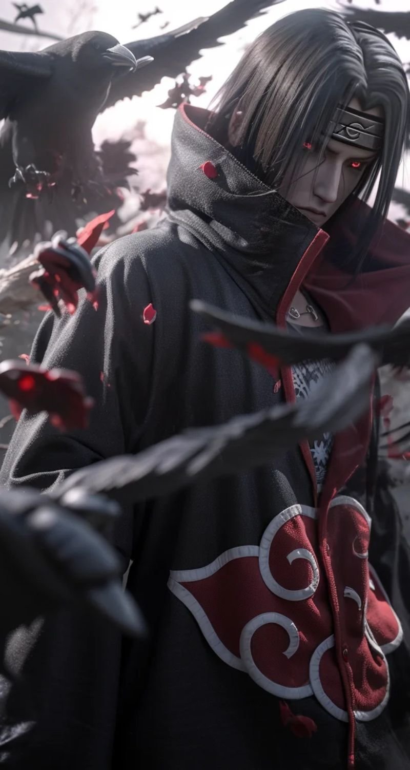 hình nền itachi ngầu