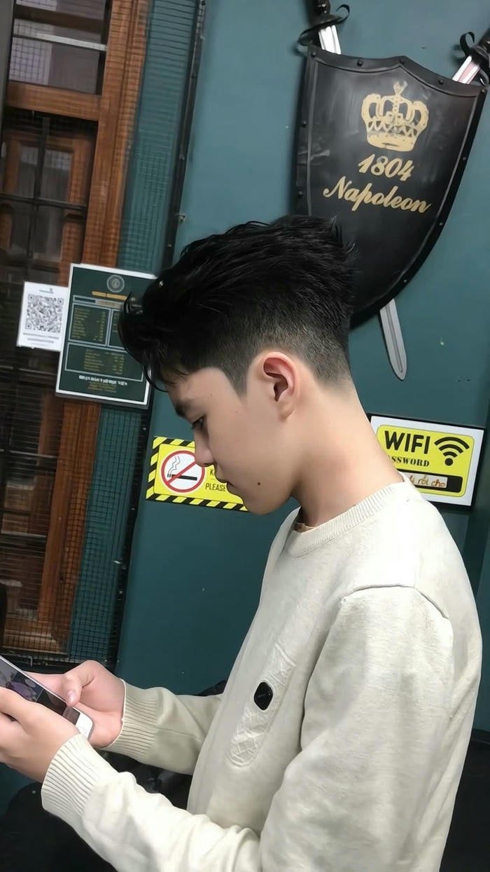 hình tóc nam ngắn cực chất