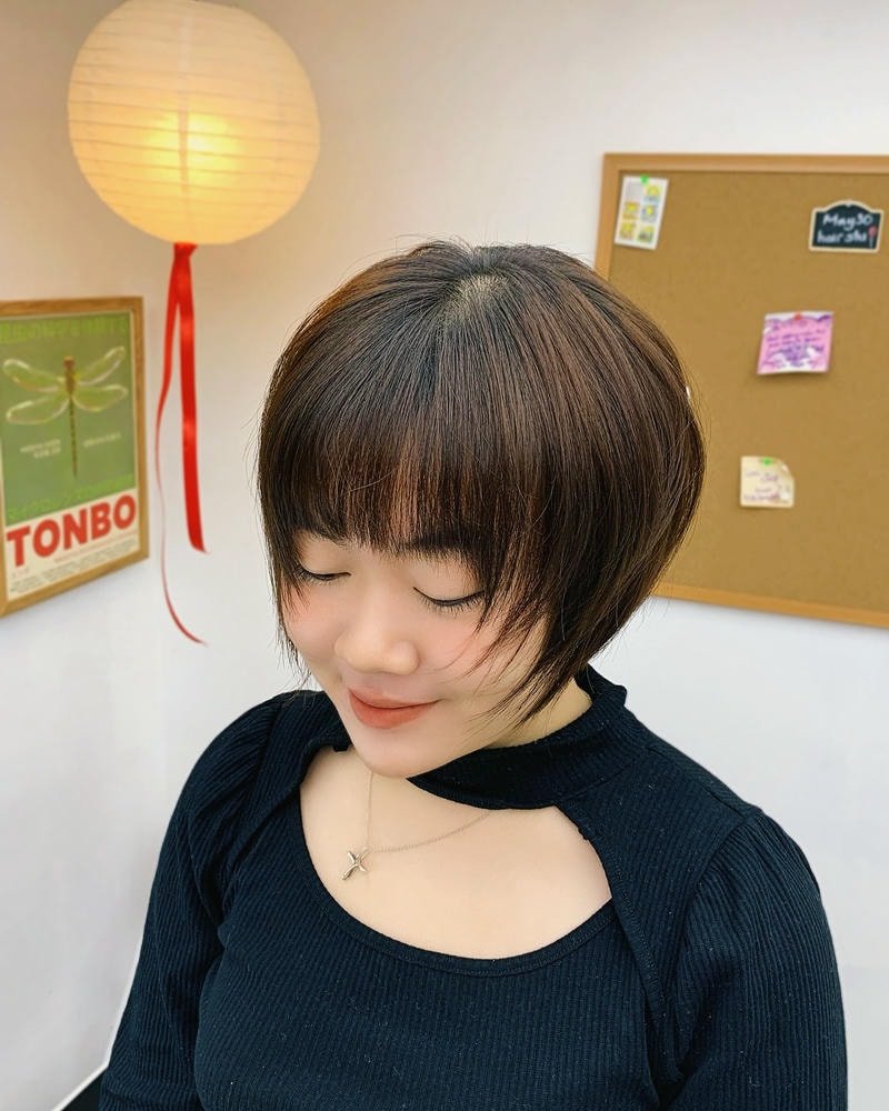 kiểu tóc bob nhật cắt