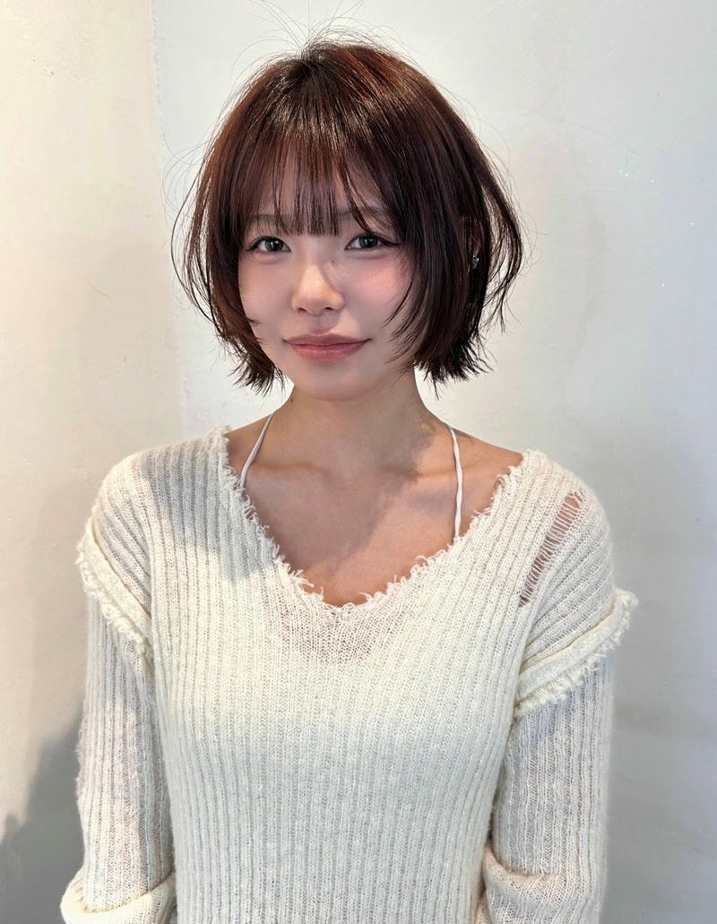 kiểu tóc bob nhật ngắn